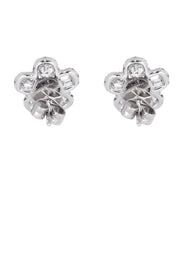 Mens Stud Diamond Earrings | 1.05 Carats 14K White Gold