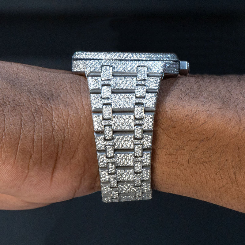 Audemars Piguet Royal Oak | Stainless Steel | Diamond Iced Out | 39 MM | 20 Carats