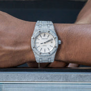 Audemars Piguet Royal Oak | Stainless Steel | Diamond Iced Out | 39 MM | 20 Carats