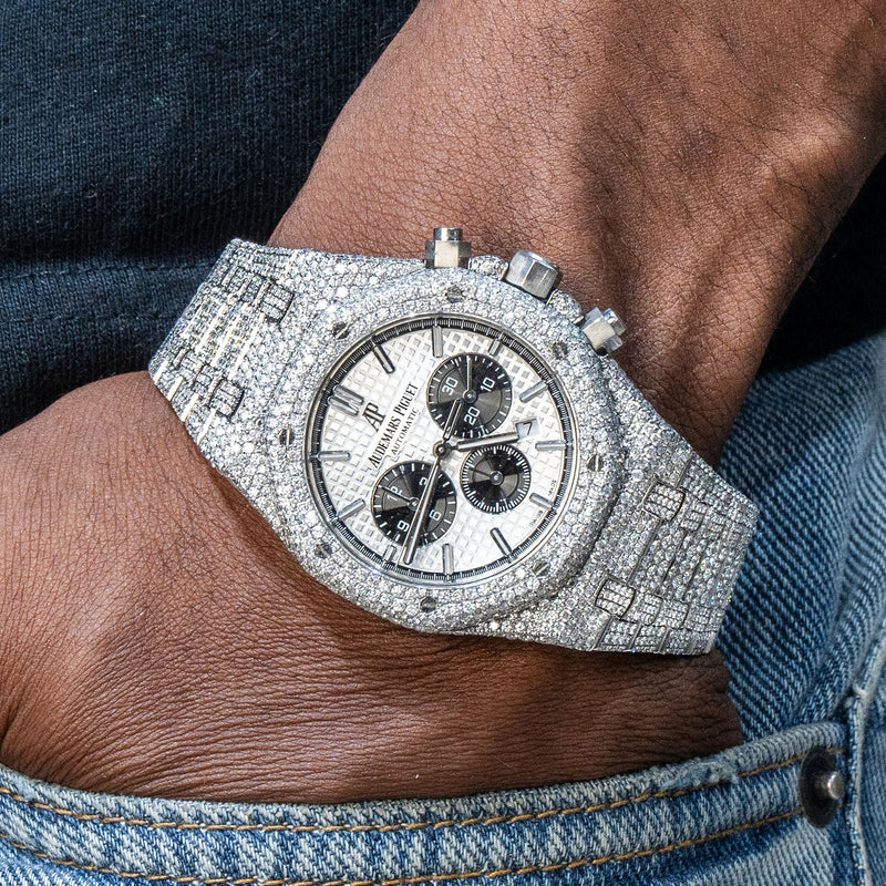 Audemars Piguet Royal Oak | Diamond Iced Out  | 41 MM | 25 Carats