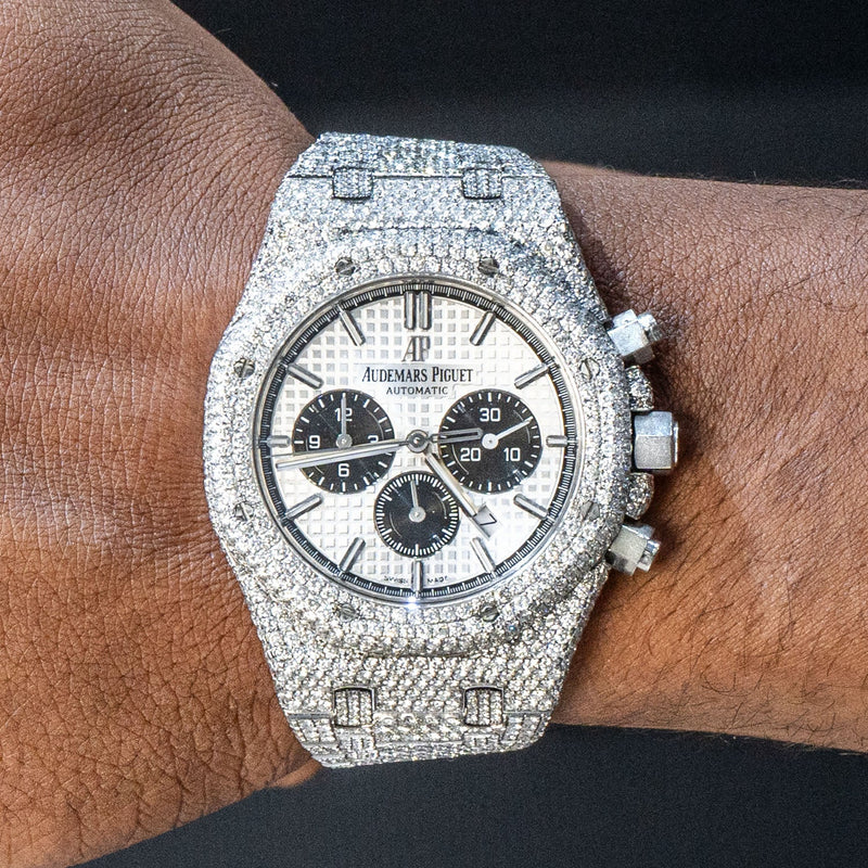 Audemars Piguet Royal Oak | Diamond Iced Out  | 41 MM | 25 Carats