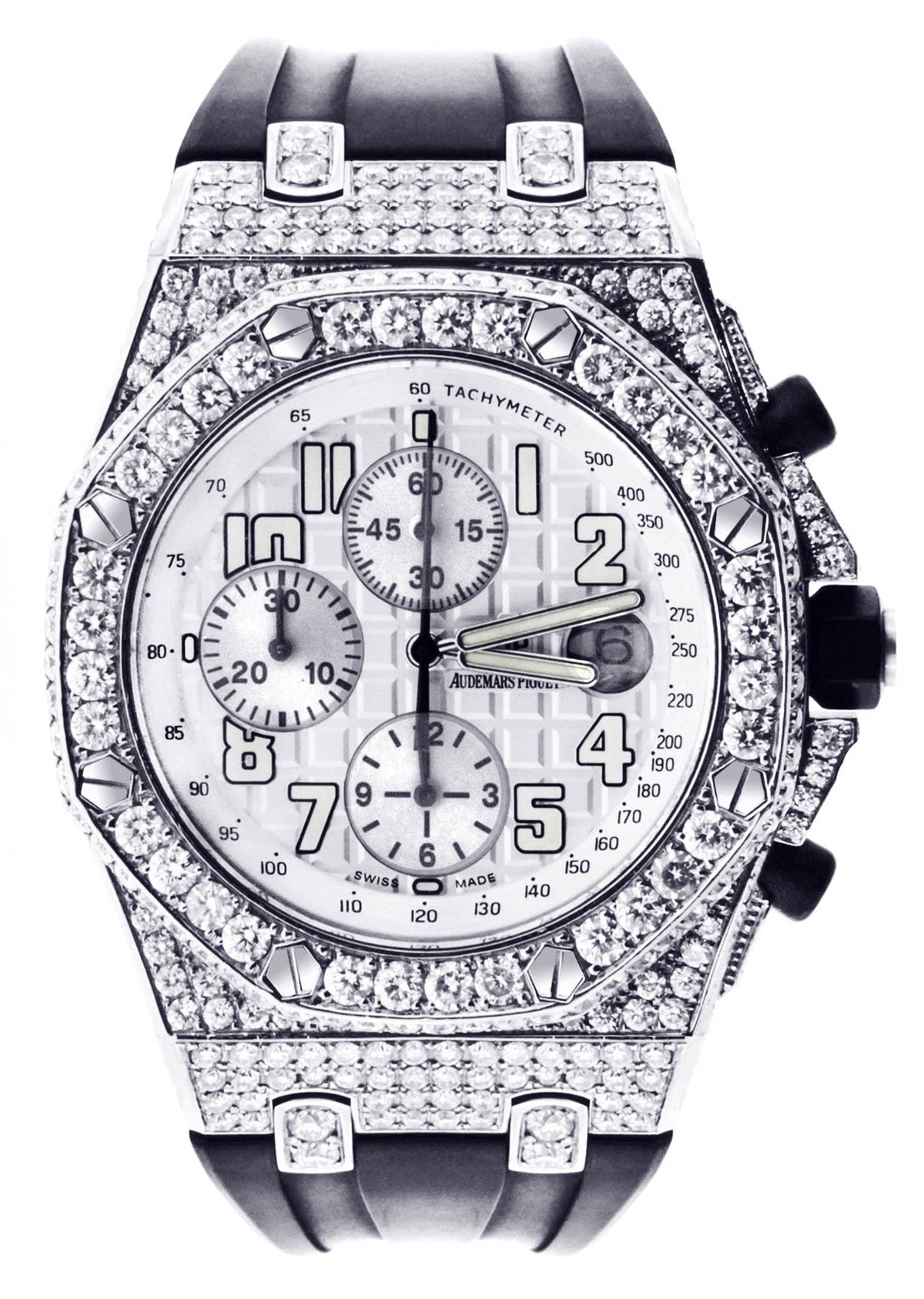 Diamond Audemars Piguet Royal Oak Offshore | Stainless Steel | 42 Mm