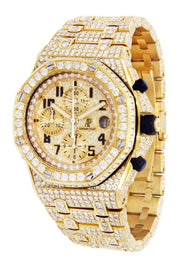 Diamond Audemars Piguet Royal Oak Offshore | 18K Yellow Gold | 42 Mm