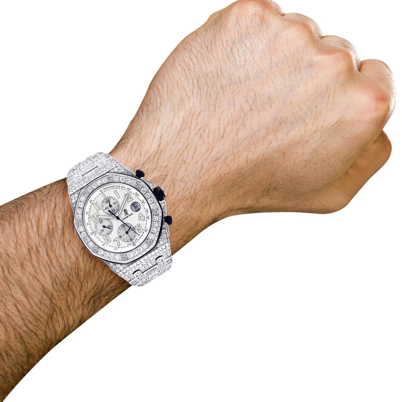 Diamond Audemars Piguet Royal Oak Offshore | Stainless Steel | 42 Mm