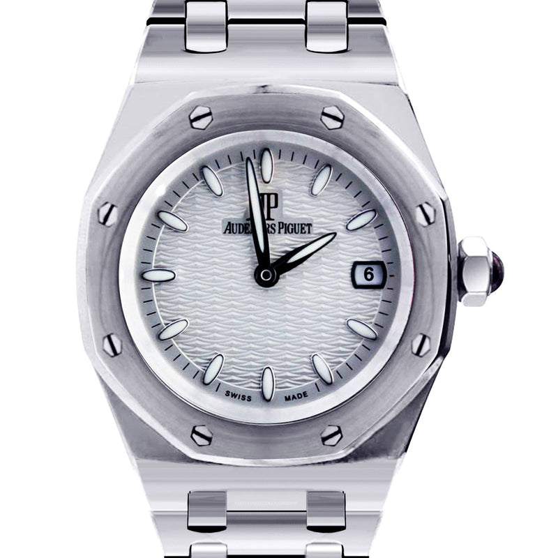 Audemars Piguet Royal Oak Watch For Women | White Gold | 33 Mm