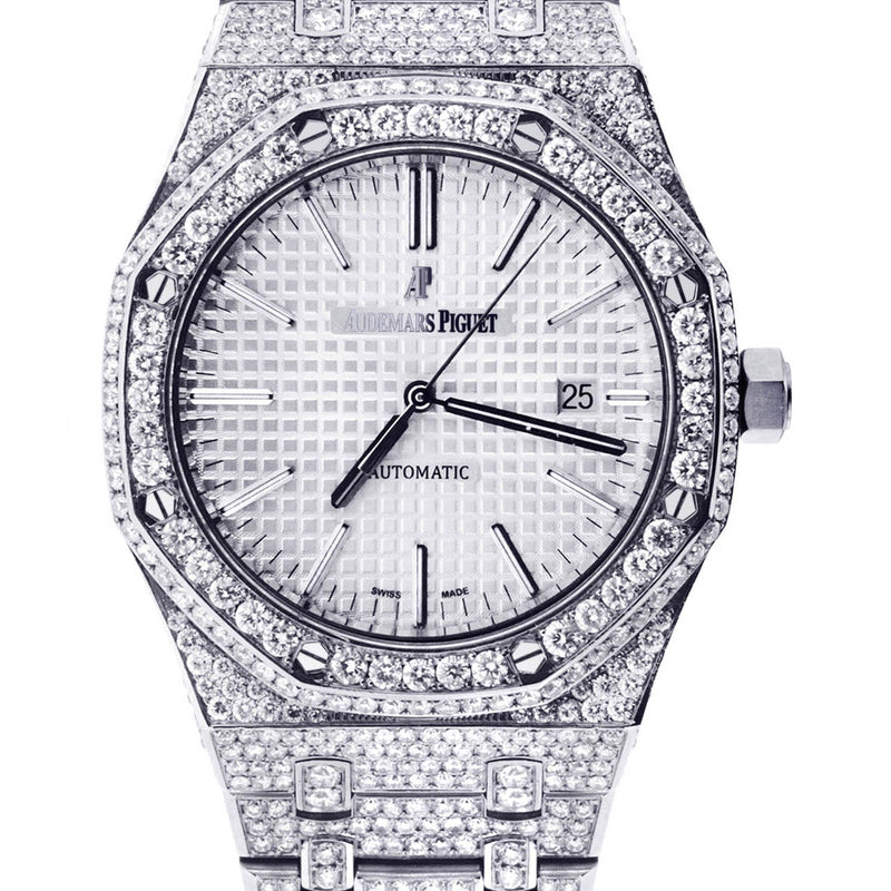 Diamond Audemars Piguet Royal Oak | Stainless Steel | 37 Mm