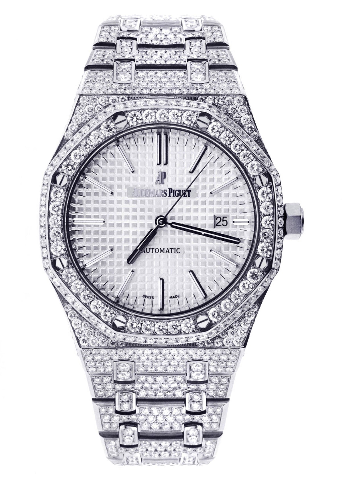 Diamond Audemars Piguet Royal Oak | Stainless Steel | 37 Mm