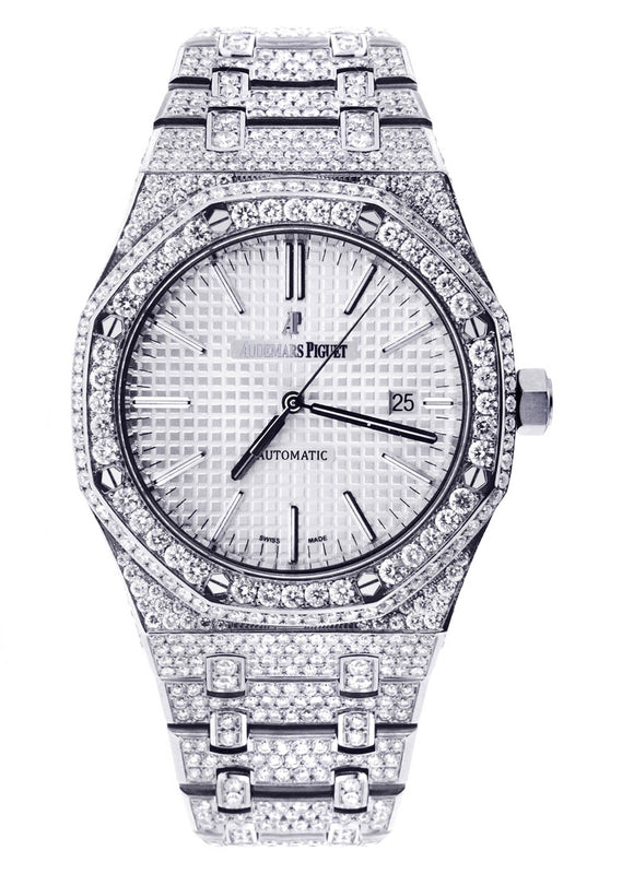 Diamond Audemars Piguet Royal Oak | Stainless Steel | 37 Mm