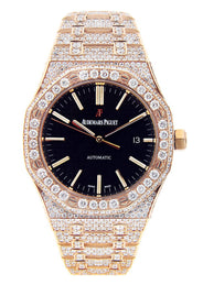 Diamond Audemars Piguet Royal Oak | 18K Pink Gold | 41 Mm