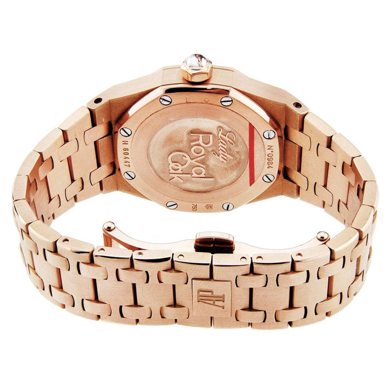 Audemars Piguet Royal Oak Watch For Women | 18K Rose Gold | 33 Mm