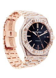 Diamond Audemars Piguet Royal Oak | 18K Pink Gold | 41 Mm