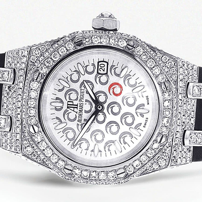 Diamond Audemars Piguet Royal Oak Limited Edition Alinhgi Watch For Women | Stainless Steel