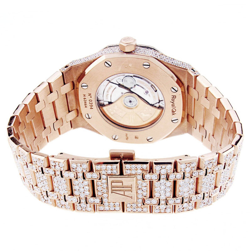 Diamond Audemars Piguet Royal Oak | 18K Pink Gold | 41 Mm