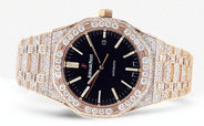 Diamond Audemars Piguet Royal Oak | 18K Pink Gold | 41 Mm