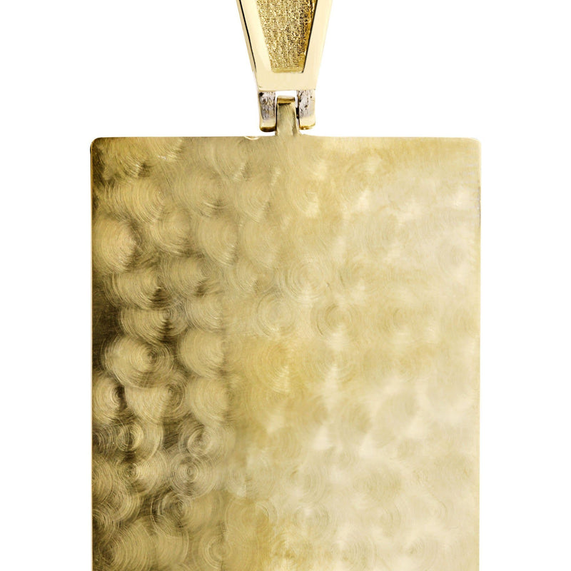 Diamond Ace of Spades Pendant | 5.40 Carats of Diamonds | Yellow Gold | 2.5 Inches