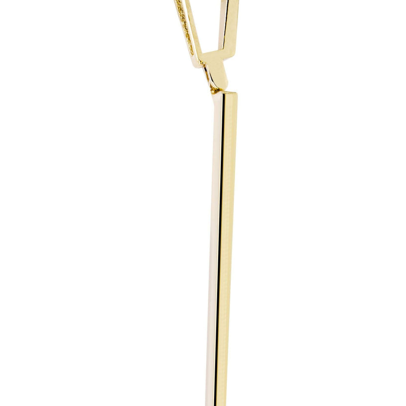 Diamond Ace of Spades Pendant | 5.40 Carats of Diamonds | Yellow Gold | 2.5 Inches