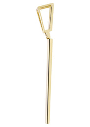 Diamond Ace of Spades Pendant | 5.40 Carats of Diamonds | Yellow Gold | 2.5 Inches