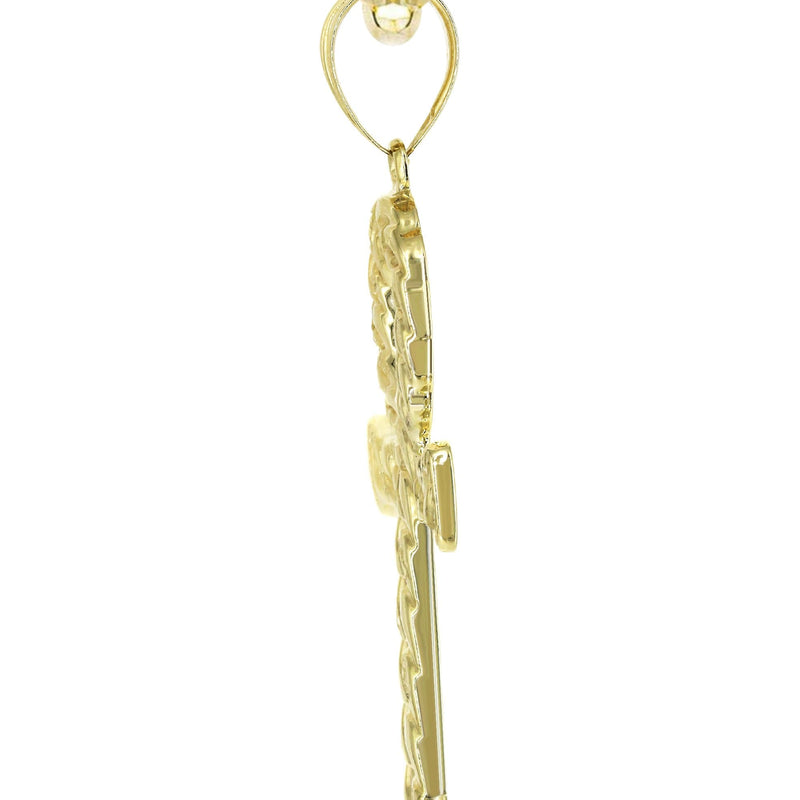10K Yellow Gold Ankh Necklace | Appx. 13.1 Grams