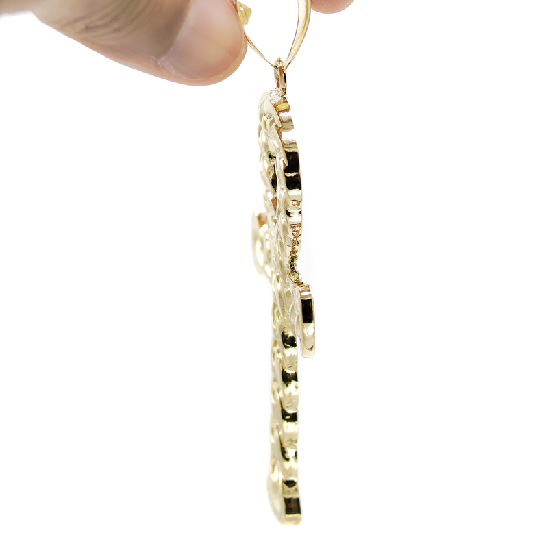 10K Yellow Gold Ankh Pendant | Customizable Size