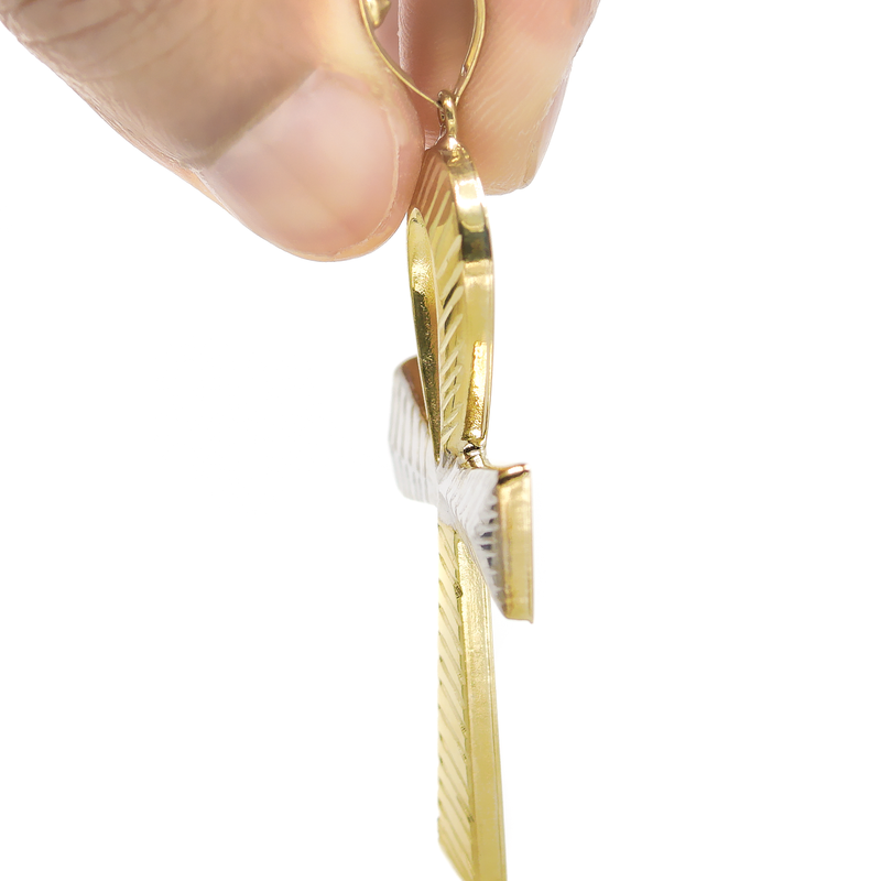 10K Yellow Gold Ankh Pendant | Customizable Size
