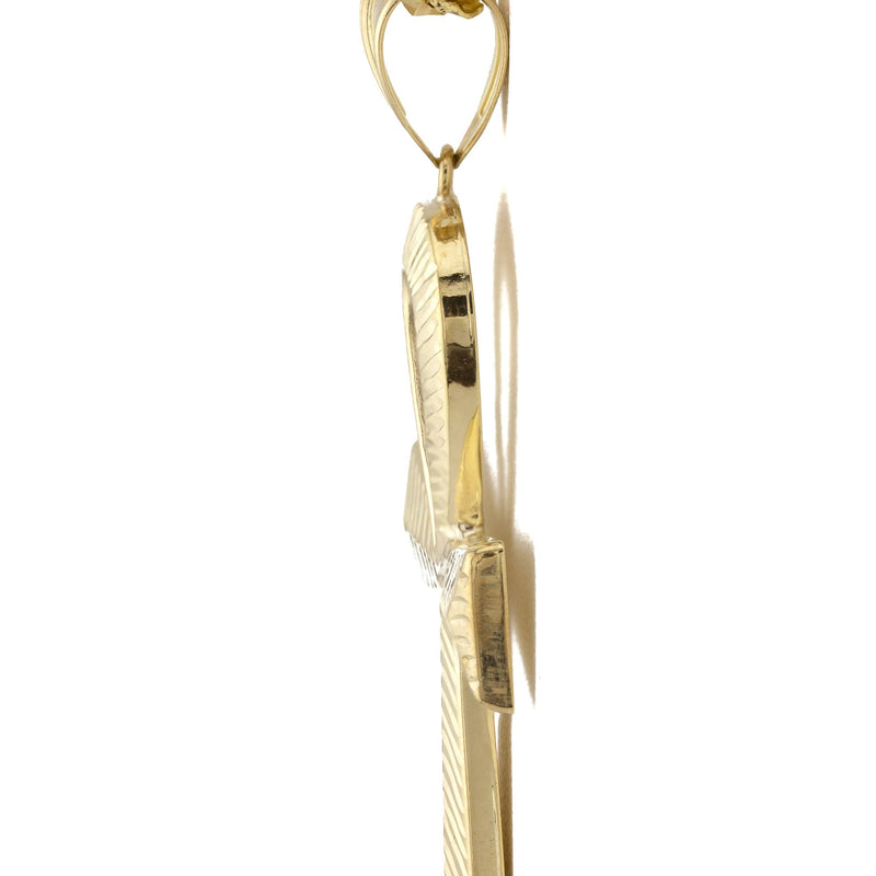 10K Yellow Gold Ankh Necklace | Small 7 Grams - Large 13 Grams