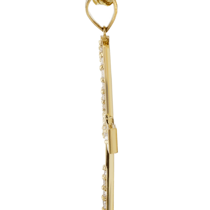 10K Yellow Gold Ankh Necklace | Small 9 Grams - Large 24 Grams