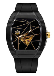 Frost NYC Womens Watch - Automatic Skeleton Black DLC Black| WFRST-01-T-B Black Band | Pre - Sale