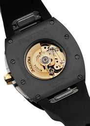 Frost NYC Womens Watch - Automatic Skeleton Black DLC Black| WFRST-01-T-B Black Band | Pre - Sale