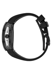Frost NYC Diamond Evolution Women's Watch - Automatic Skeleton Black Triangle DLC | WFRST-01-TD-B Black Band | Pre - Sale