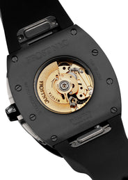 Frost NYC Diamond Evolution Women's Watch - Automatic Skeleton Black Triangle DLC | WFRST-01-TD-B Black Band | Pre - Sale