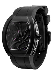 Frost NYC Diamond Evolution Women's Watch - Automatic Skeleton Black Leaves DLC | WFRST-01-LD-B Black Band | Pre - Sale