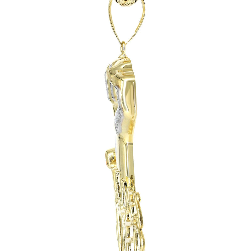 10K Yellow Gold Black Lives Matter Necklace | Appx 17 Grams