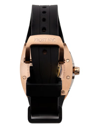 Frost NYC Diamond Evolution Women's Watch - Automatic Skeleton Rose Triangle | WFRST-01-TD-R Black Band | Pre - Sale