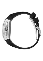 Frost NYC Evolution Women's Watch - Automatic Skeleton Steel Mother Of Pearl | WFRST-01-R-S Black Band | Pre - Sale