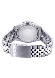 Rolex Datejust Watch | 16200  | 36MM | Red Dial | Jubilee Band | Stainless Steel