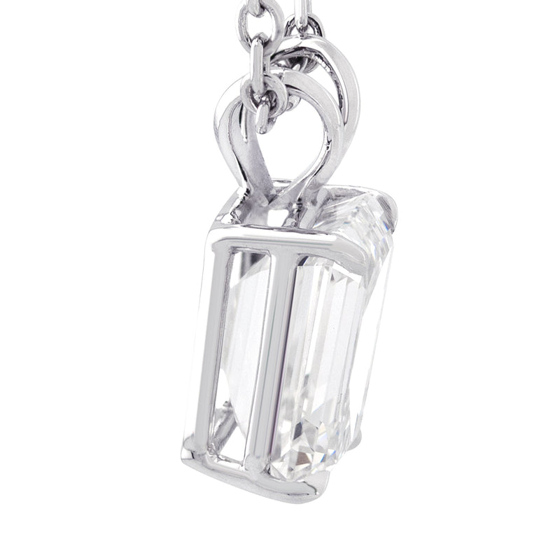 Women Jewelry - Diamond Necklace For Women | Lab Grown Emerald Diamond Solitaire Pendant