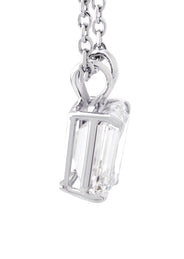 Women Jewelry - Diamond Necklace For Women | Lab Grown Emerald Diamond Solitaire Pendant