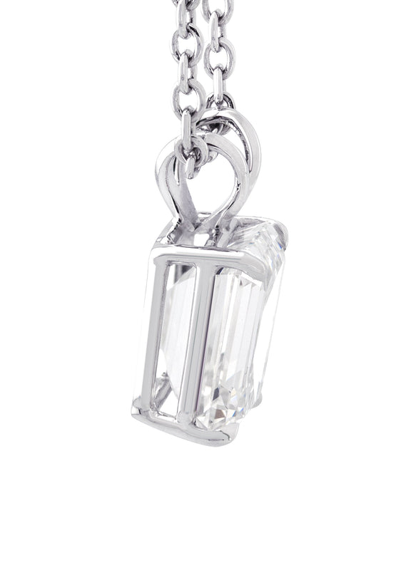 Women Jewelry - Diamond Necklace For Women | Lab Grown Emerald Diamond Solitaire Pendant