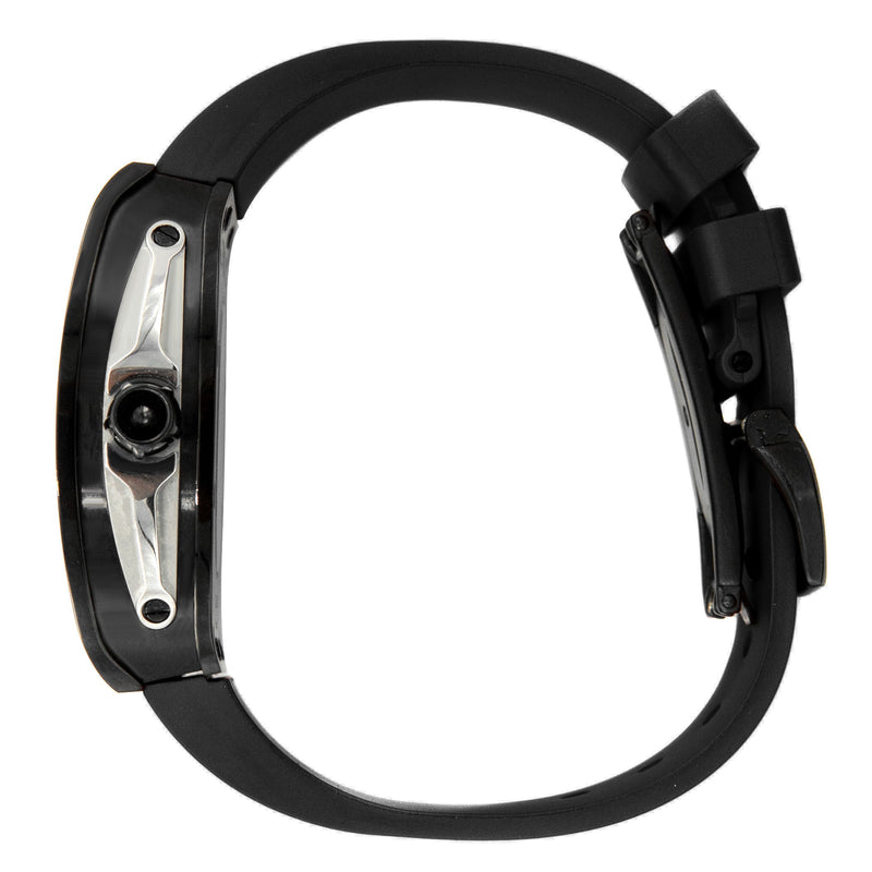 Frost NYC Mens Watch - Automatic Skeleton Sport Black Watch | FRST-01-SB| Black