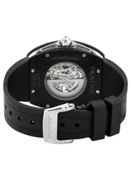 Frost NYC Mens Watch - Automatic Skeleton Carbon Fiber Sport Watch | FRST-01-CFS | Black