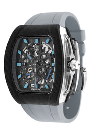 Frost NYC Mens Watch - Automatic Skeleton Carbon Fiber Sport Watch | FRST-01-CFS | Gray