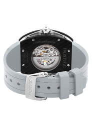 Frost NYC Mens Watch - Automatic Skeleton Carbon Fiber Sport Watch | FRST-01-CFS | Gray