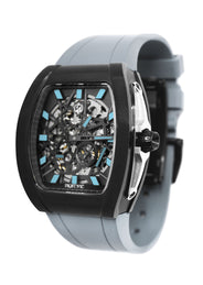 Frost NYC Mens Watch - Automatic Skeleton Sport Black Watch | FRST-01-SB | Gray