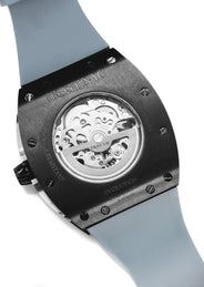 Frost NYC Mens Watch - Automatic Skeleton Sport Black Watch | FRST-01-SB | Gray