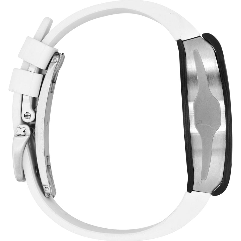 Frost NYC Mens Watch - Automatic Skeleton Carbon Fiber Sport Watch | FRST-01-CFS | White