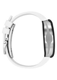 Frost NYC Mens Watch - Automatic Skeleton Carbon Fiber Sport Watch | FRST-01-CFS | White