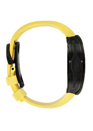 Frost NYC Mens Watch - Automatic Skeleton Sport Black Watch | FRST-01-SB| Yellow