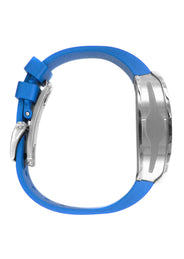 Frost NYC Mens Watch - Automatic Skeleton Stainless Steel Sport Diamond Watch | FRST-01-XS-D | Blue