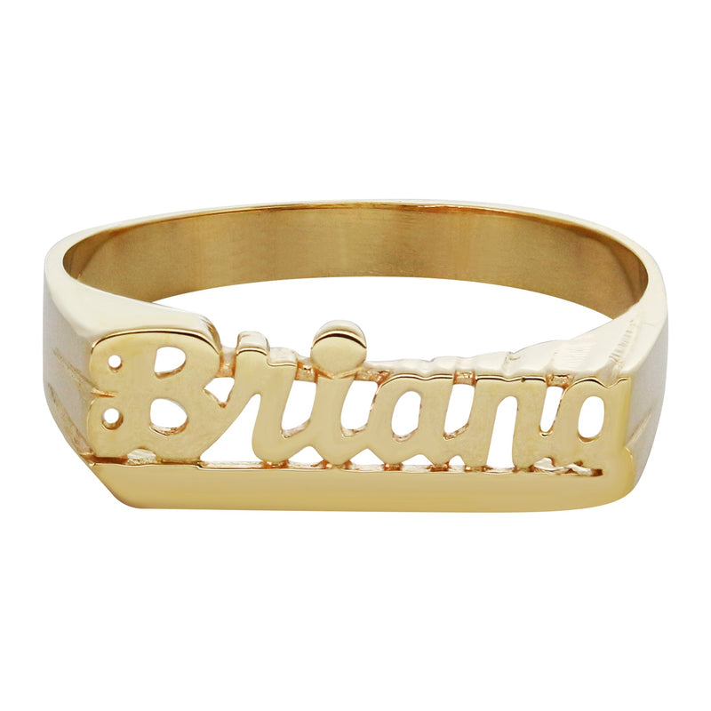14K Gold Script Name Ring | Appx. 2 Grams