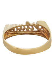 14K Gold Script Name Ring | Appx. 2 Grams